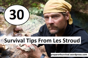 30 Les Stroud Survival Tips